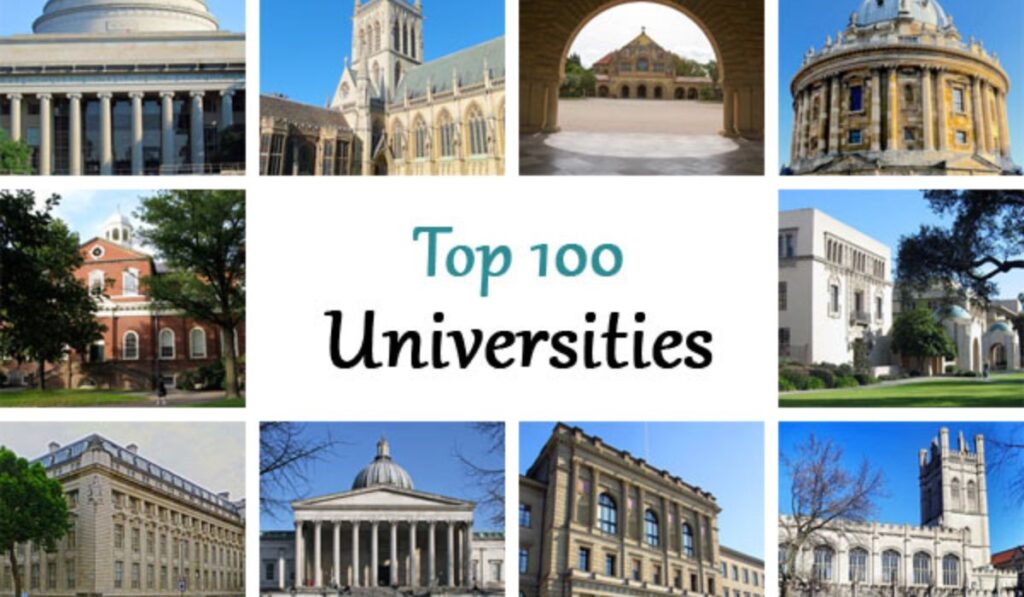 Worlds Top 100 Universities